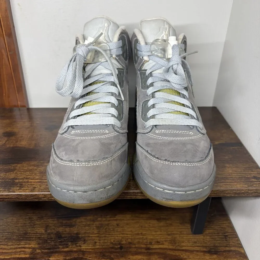 Size 5Y - Air Jordan 5 Retro Wolf Grey 2011 GS 440888-005